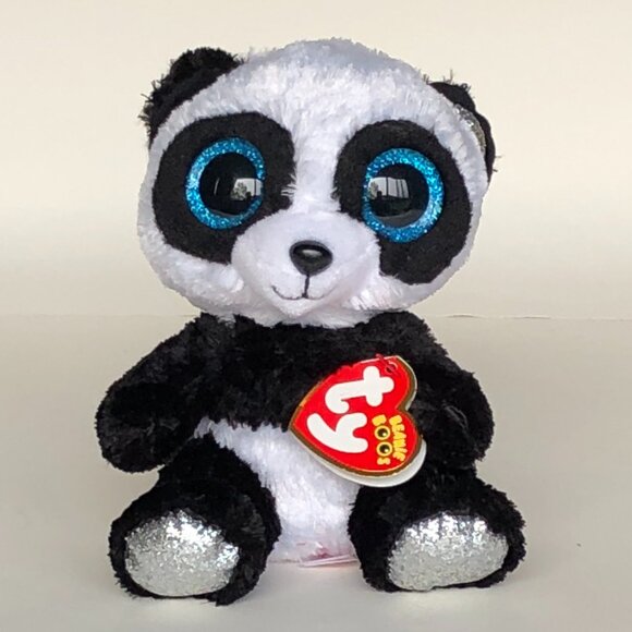 Ty Small Size New w/ Tag Beanie Boos Bamboo Panda 6" - Picture 3 of 10